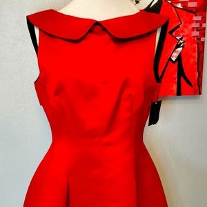 Zara red mini dress